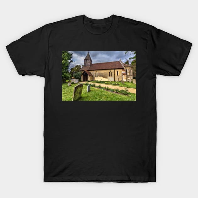 The Church of St Laurence in Tidmarsh T-Shirt by IanWL